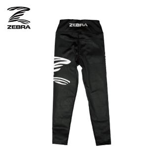 【Zebra Athletics】緊身防磨長褲女 ZPEASP03(女款 黑色 緊身褲 BJJ 巴西柔術 拳擊格鬥訓練 運動機能衣)