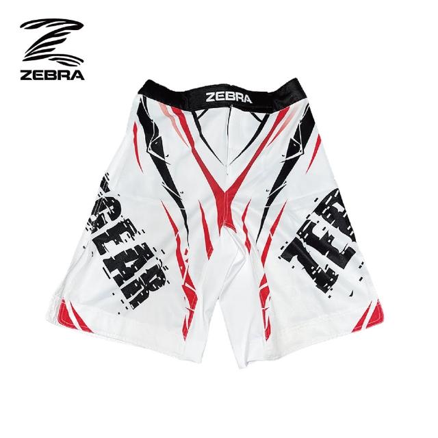 【Zebra Athletics】柔術短褲 ZPEASH03W(中性款 白 BJJ 巴西柔術 拳擊格鬥訓練 運動機能衣)
