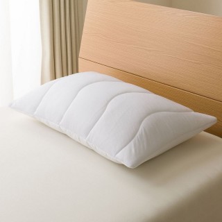 【NITORI 宜得利家居】枕頭保潔套 吸水速乾RV2 50×75(枕頭保潔套 吸水速乾)
