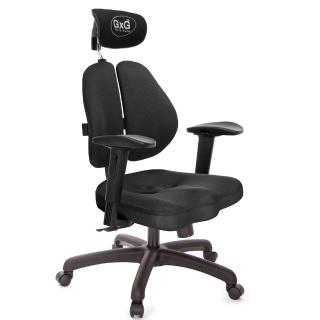 【GXG 吉加吉】兩軸枕 2D滑面扶手 雙背美臀椅(TW-2534 EA2J)