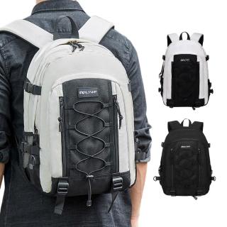 【MoodRiver】後背包 雙肩包 男 筆電後背包 電腦背包 旅行包(大容量 防潑水 多 隔層 胸前扣 寬肩帶)