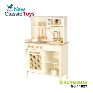 【New Classic Toys】陽光小主廚木製廚房玩具（含配件9件）(11045)