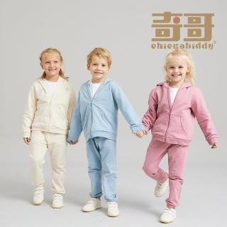 【奇哥官方旗艦】CHIC BASICS系列 男女童裝 休閒連帽外套 1-10歲(3色選擇)