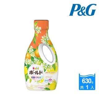 【P&G】日本季節限定款超濃縮強效洗衣精630g(柑橘馬鞭草/平行輸入)