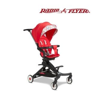 【RadioFlyer】德爾塔雙向摺疊 嬰兒手推車 6m+(方磚紅)