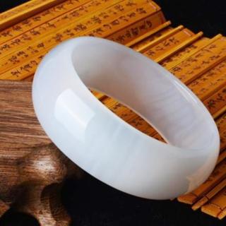 【Hera】晶瑩剔透高檔白玉隨手鐲(加寬加厚)-momo購物網 - 好評推薦 - 2026年4月