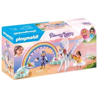 【playmobil 摩比】積木 魔法公主 飛馬與彩虹(摩比人)