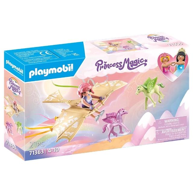 【playmobil 摩比】積木 魔法公主 飛馬與飛翔女孩(摩比人)