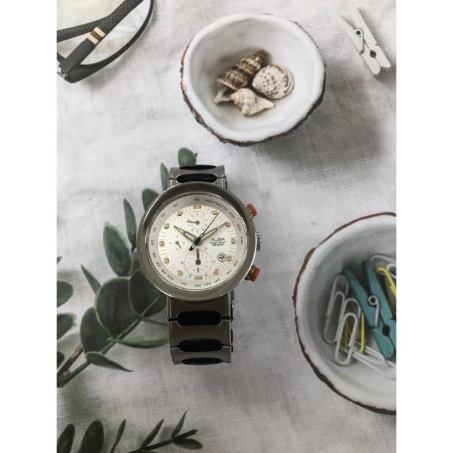 【ALBA】雅柏官方授權A1 男 時尚不鏽鋼腕錶-41mm(AF8E39X)