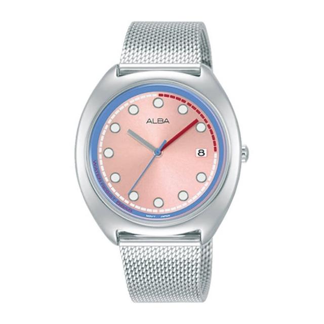 【ALBA】雅柏官方授權A1 典雅時尚米蘭帶腕錶-37mm(AG8K45X1)