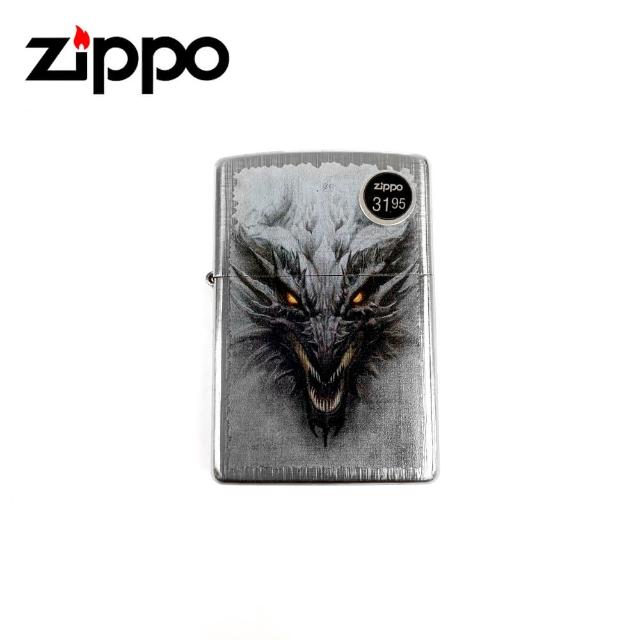 【Zippo】美國ZIPPO龍設計 打火機(48732)