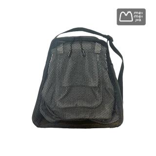 【Meimeijia 美美加】全新升級大開口背巾收納袋Jumbo(適用坐凳型背巾/可肩揹手提)