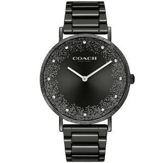 【COACH】官方授權經銷商 星辰之耀時尚手錶-36mm/黑 畢業 禮物(14503636)