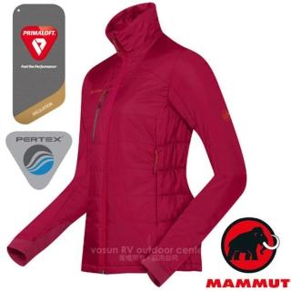 【Mammut 長毛象】女 Biwak Pro IS 超輕量防風防潑透氣保暖夾克外套(1010-18390-6188 暗粉紅)