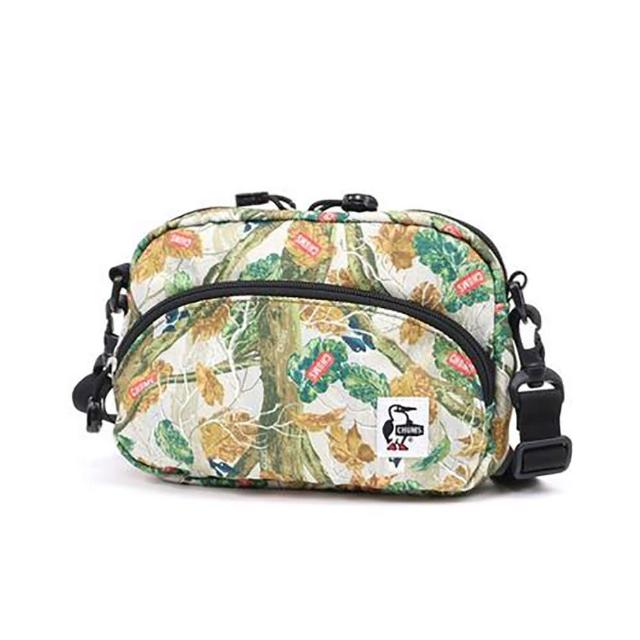 【CHUMS】CHUMS Outdoor Recycle Shoulder Pouch側背包 Leaf & Tree(CH603539K001)