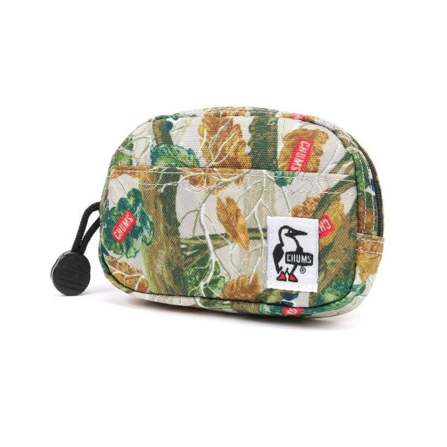 【CHUMS】CHUMS Outdoor Recycle Dual Soft Case零錢包 Leaf & Tree(CH603567Z291)