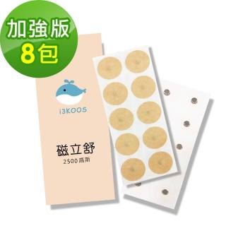 【i3KOOS】磁力貼2500高斯-加強版8包(10枚/包 磁力貼片 磁石 磁力片)