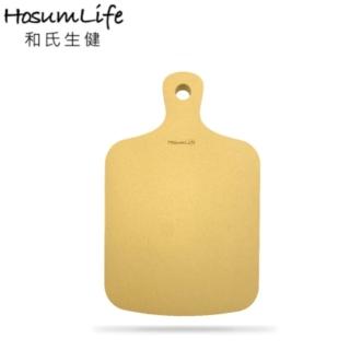 【HosumLife和氏生健】HOS麵包餐桌抗菌砧板S-小(台灣製造砧板)