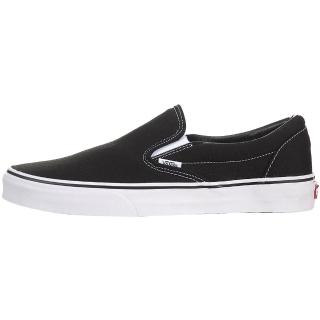 【VANS】CLASSIC SLIP-ON 黑白 經典款 懶人鞋 男女鞋 低筒(VN000EYEBLK)