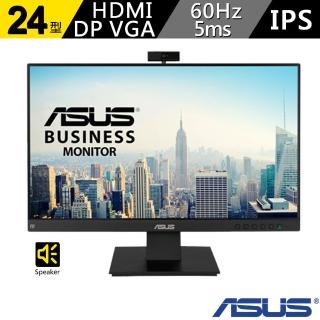 【ASUS 華碩】BE24EQK 24型 FHD IPS 商用螢幕