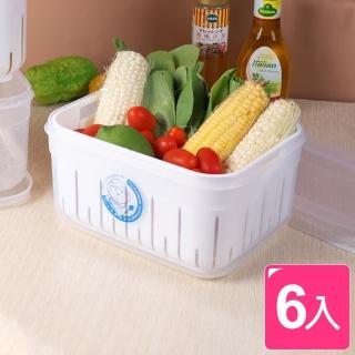 【真心良品】沃爾5號濾水保鮮盒3.5L(6入)