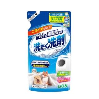 【LION 獅王】寵物奈米樂洗潔劑補充包 320g〈LI00389〉(2包組)