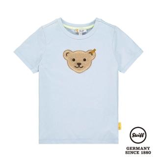 【STEIFF】熊頭童裝 短袖上衣(短袖上衣)