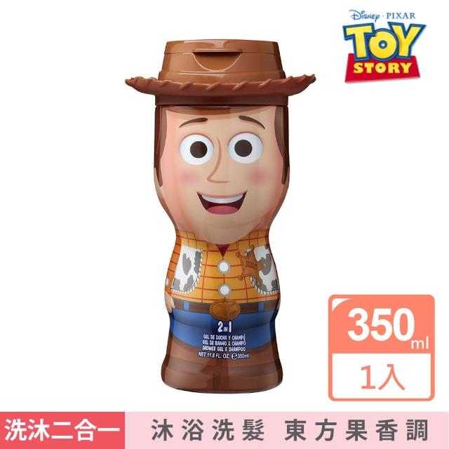 即期品【Disney 迪士尼】Toy Story 4 Woody 胡迪 2合1沐浴洗髮精(350ml)