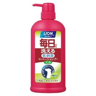 【LION 獅王】每日洗清潔潤絲二合一 犬用 550ml〈大〉(LI00180)