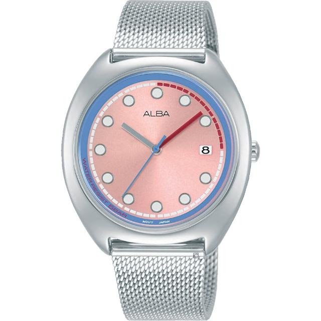 【ALBA】ALBA 雅柏 典雅氣質米蘭帶腕錶 618年中慶(VJ32-X304P AG8K45X1)