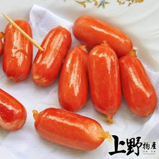 【上野物產】一口小肉豆10包(250g土10%/包 香腸 烤肉)