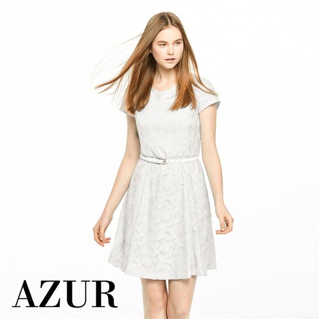 【AZUR】法式古典甜美蕾絲洋裝