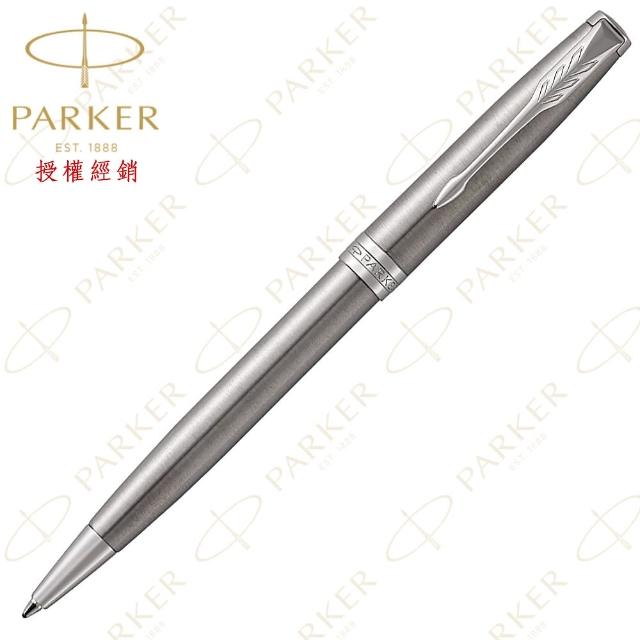 【PARKER】派克 卓爾鋼桿白夾 原子筆 法國製造