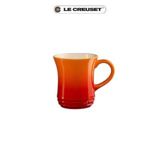 【Le Creuset】瓷器小馬克杯 280ml(火焰橘)