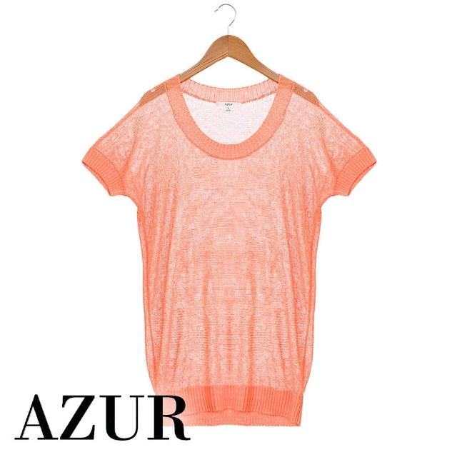 【AZUR】陽光撒落的暖調針織上衣