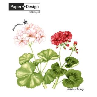 【Paper+Design】天竺葵(餐巾紙 蝶谷巴特 餐桌佈置)