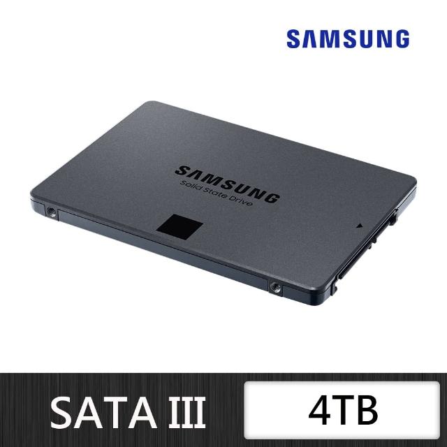 【SAMSUNG 三星】870 QVO 4TB SATA ssd固態硬碟 (MZ-77Q4T0BW) 讀 560M/寫 530M
