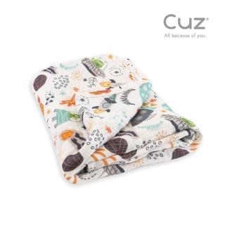 【Cuz】土耳其有機綿紗布巾-太空星紀元(105x105cm)