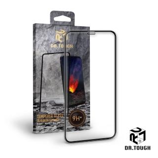 【Dr.TOUGH 硬博士】iPhone 11 Pro Max/Xs Max 3D曲面滿版強化版玻璃保護貼-高倍數強化(黑)