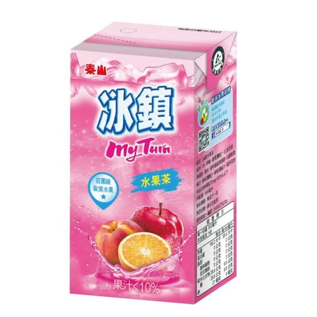 【泰山】冰鎮水果茶300ml(6入)