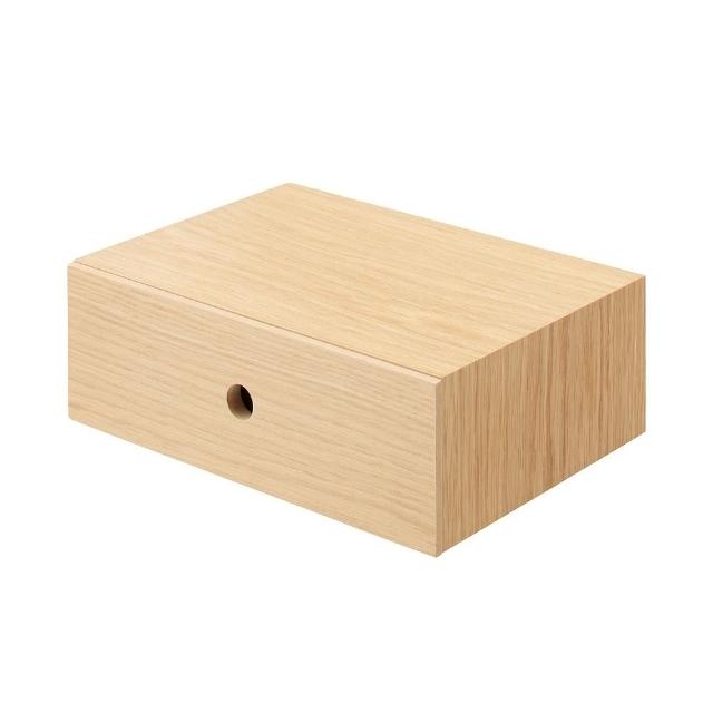 【MUJI 無印良品】木製小物收納盒1層