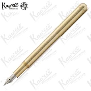 【KAWECO】LILIPUT Brass Wave 波浪螺紋黃銅 迷你鋼筆(手帳型)
