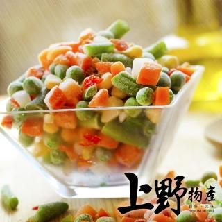 【上野物產】冷凍蔬菜 四色豆 x2大包(1000g±10%/包)