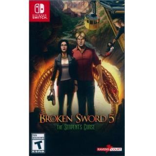 【Nintendo 任天堂】NS Switch 斷劍5：毒蛇的詛咒 英文美版(Broken Sword 5 The Serpents Curse)