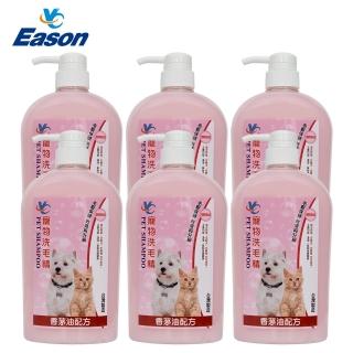 【YC】寵物洗毛精 1000mlx6入(香茅油配方-全齡犬、全齡貓適用)