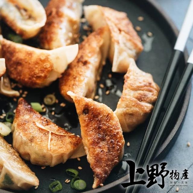 【上野物產】台灣素食生凍水餃 x3包(510g±10%/30粒/包)