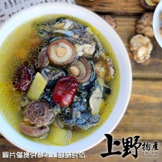 【上野物產】鮮味養身香菇烏骨雞湯 x3包(500g土5%/包)