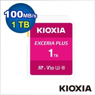 【KIOXIA 鎧俠】EXCERIA PLUS 1024GB UHS-I V30 U3 SDXC 記憶卡