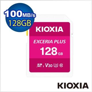 【KIOXIA 鎧俠】EXCERIA PLUS 128GB UHS-I V30 U3 SDXC 記憶卡