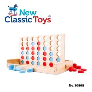 【New Classic Toys】木製經典四子棋/四連棋遊戲(10808)